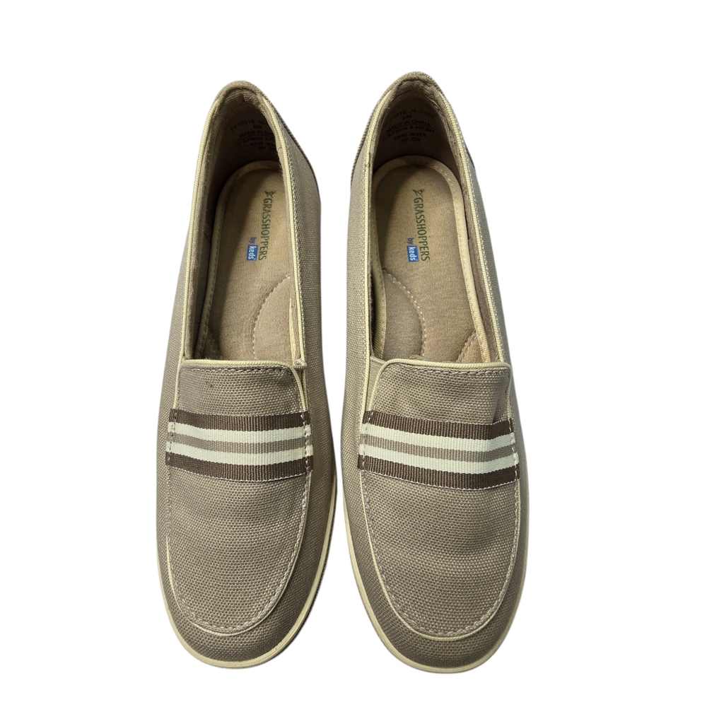 Grasshoppers canvas slip-on loafers